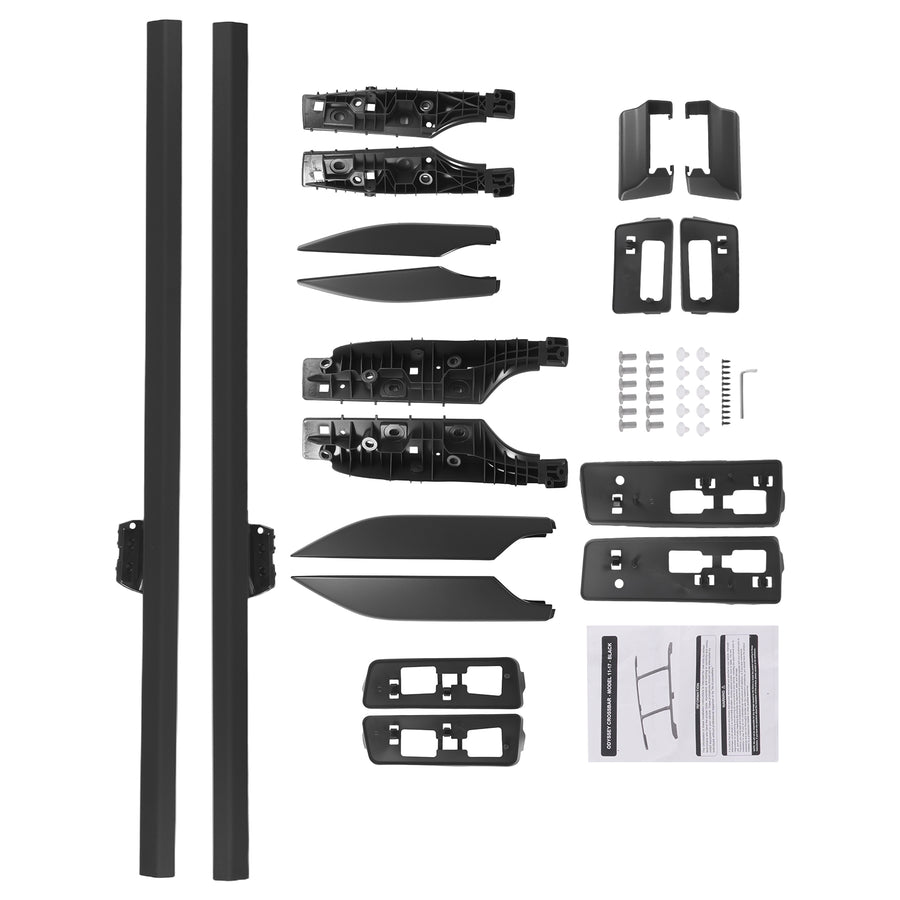 Aluminium Luggage Roof Rack compatible for Honda Odyssey 2011-2017 08L02-TK8-100 2X