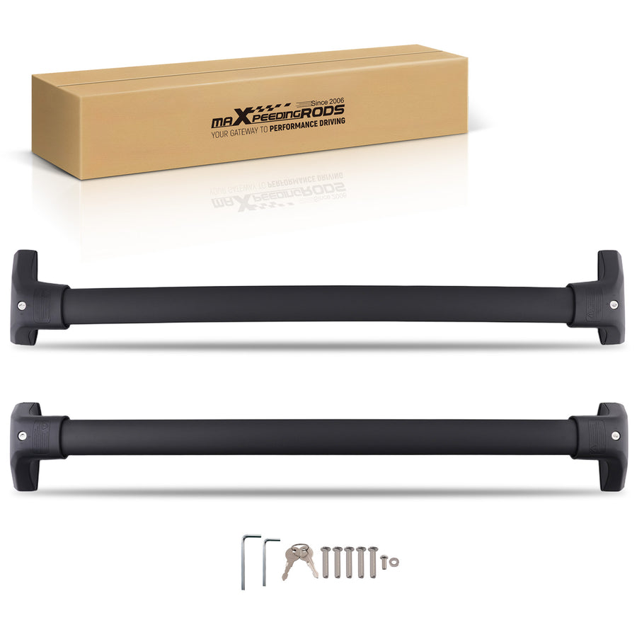 2Pcs Roof Cross Bar compatible for Toyota Highlander XLE Limited 2020-2024 Aluminium