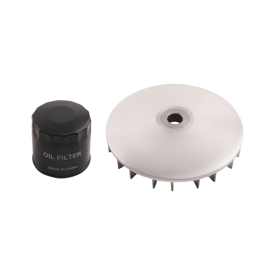 Wet Clutch Shoe Drum One Way Bearing Kit for Hisun UTV 500 700 compatible for Massimo Menards