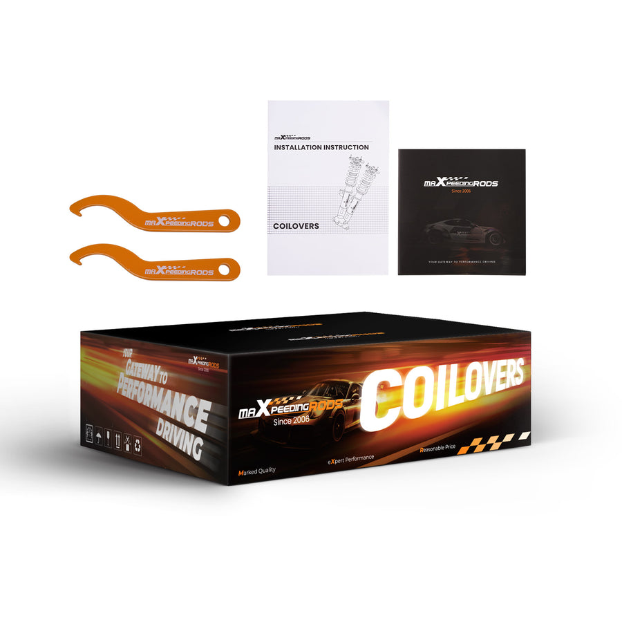 Street Coilover Lowering Suspension Kit compatible for Honda Accord 2013-17