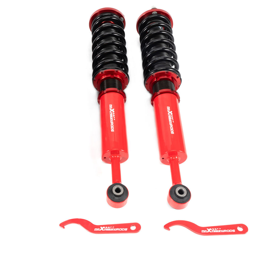 Coilover Rear Suspension Lowering Kit compatible for Honda Accord 98-02 Adj. Damper Shocks