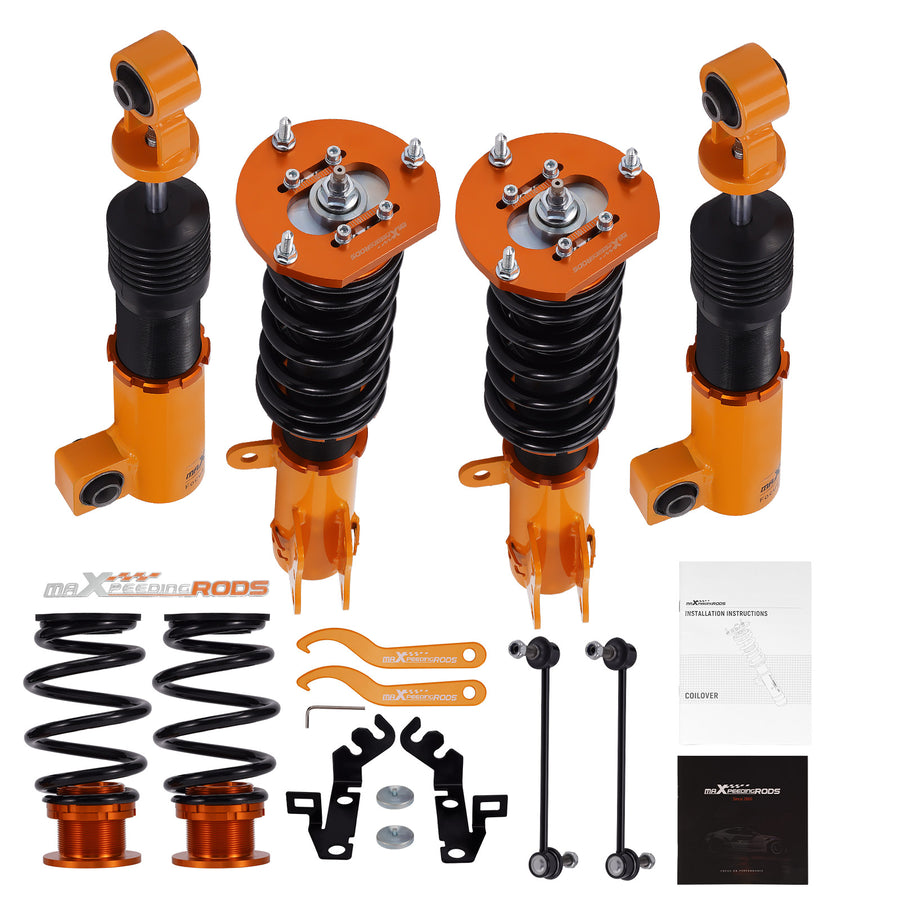 24 Way Damper Coilover Suspension Kit compatible for Chevrolet Cobalt 05-10 lowering kit
