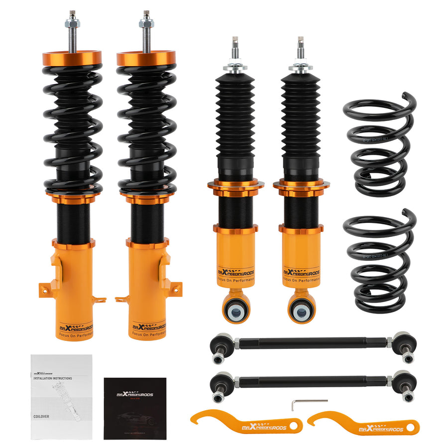 Coilovers 24 Way Shocks Springs compatible for Chevy Camaro 2010-15 V6 / V8