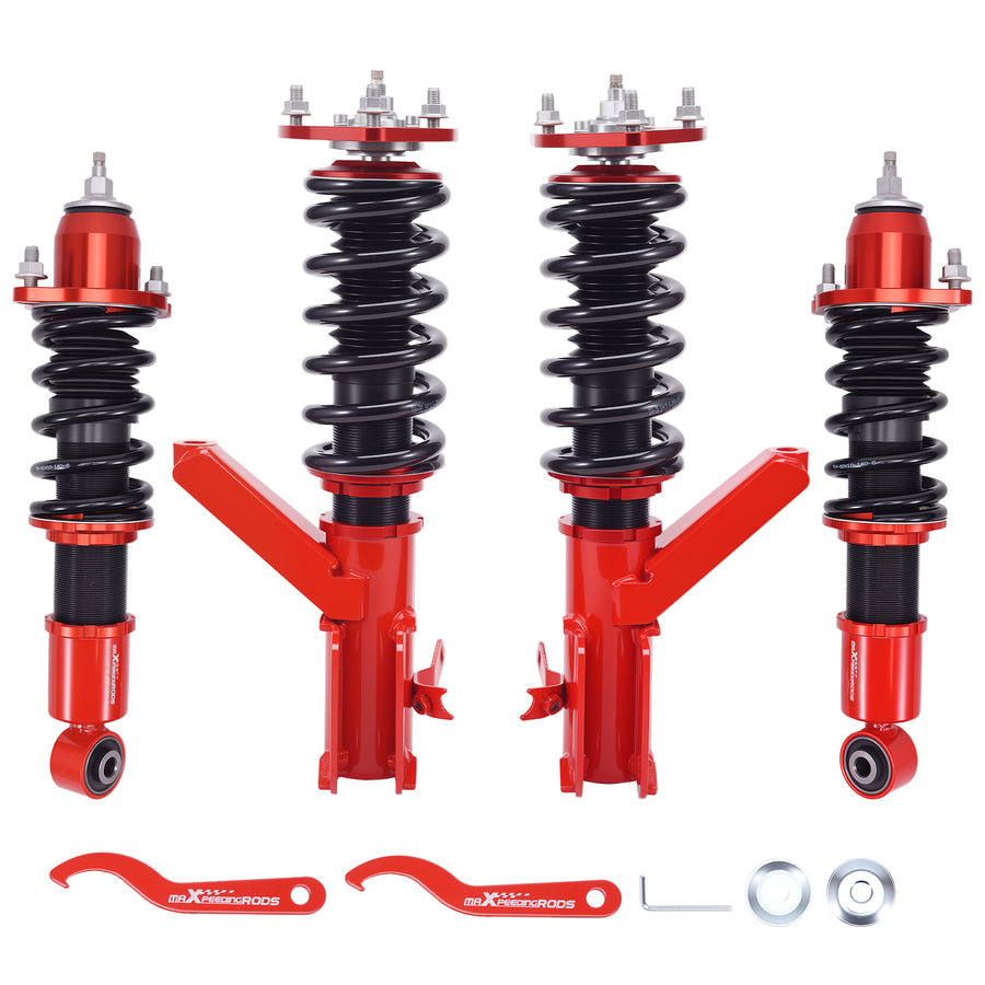 24 Way Damper Coilovers Lowering KitControl Arms compatible for Honda Civic 2001-2005