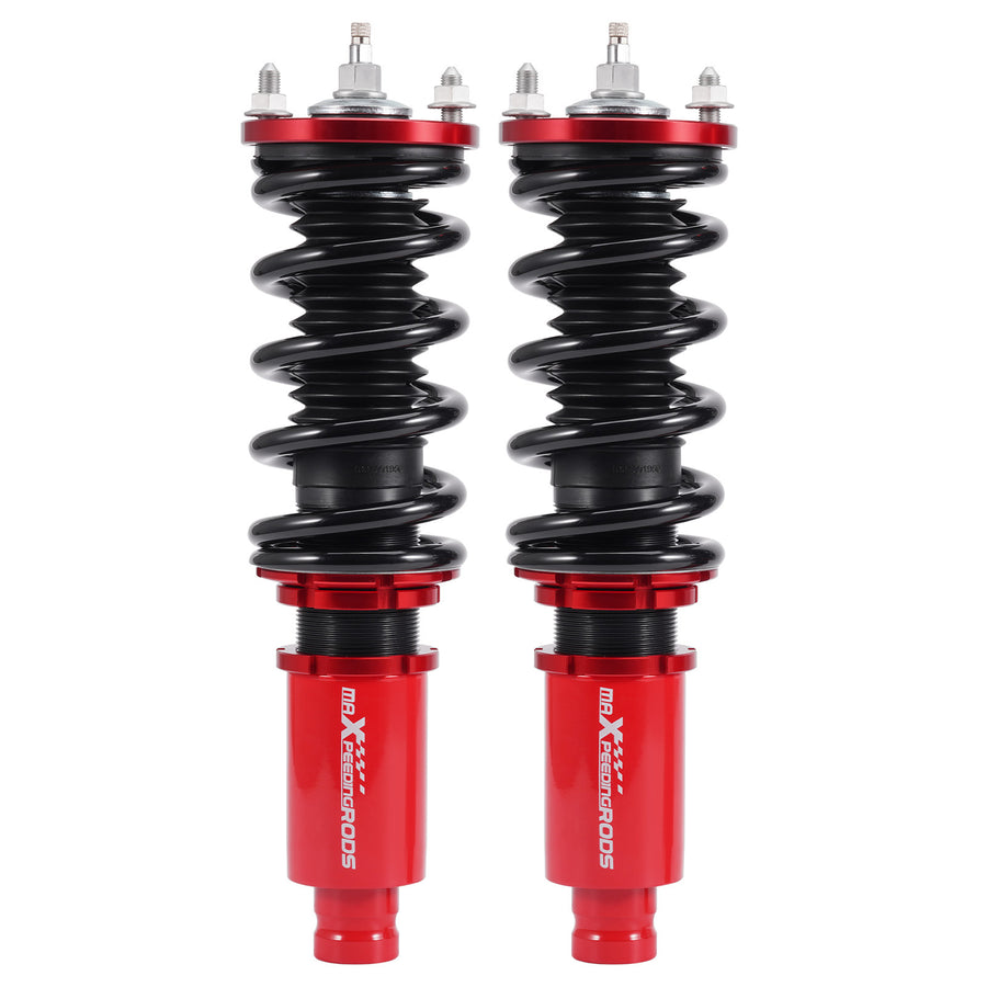 Front Coilovers 24 Level Adj. Damper compatible for HONDA CIVIC 92-00 compatible for ACURA INTEGRA 94-01