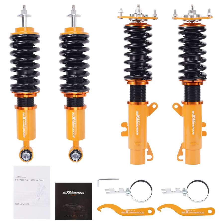 24 Click Damper Coilovers Lowering Kit compatible for MINI Cooper 2002-2006 R50 R52 R53