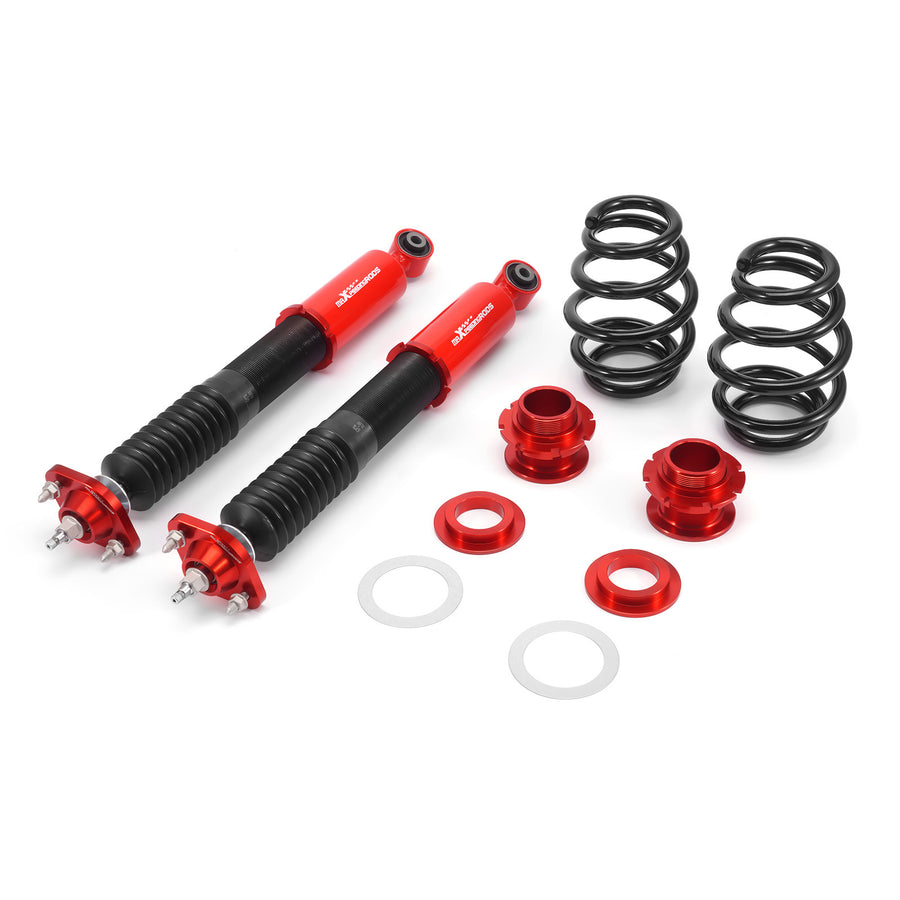 24-Way Damping Adjustable Rear Coilovers Kit compatible for BMW E36 3 Series