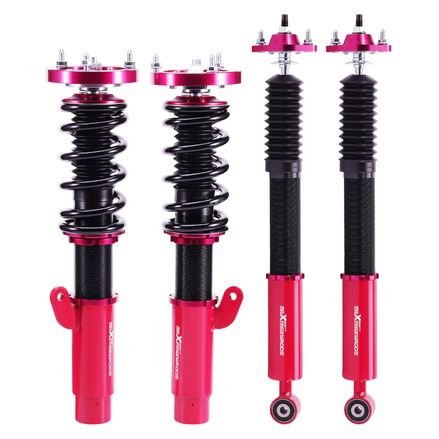Adjustable Suspensions Lowering Coilovers Kit compatible for BMW E46 3-Series 1998-2005 RWD