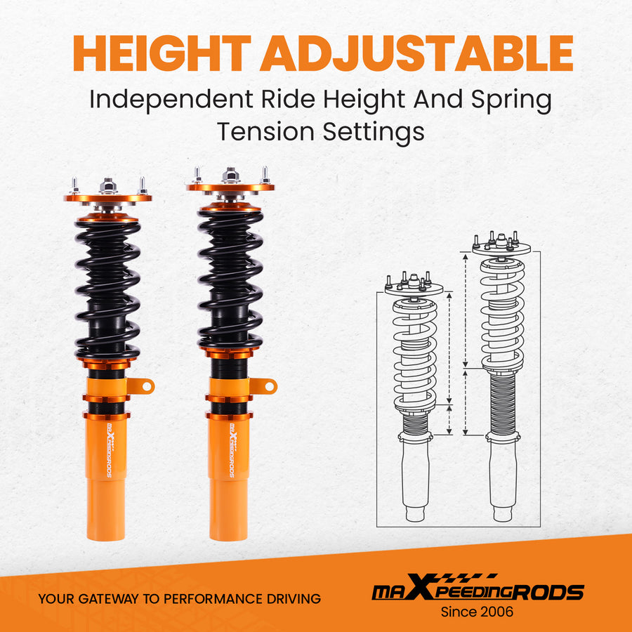 Coilovers Lowering Kit compatible for BMW 5 Series AWD XI E60 03-10 Shocks Spring Struts