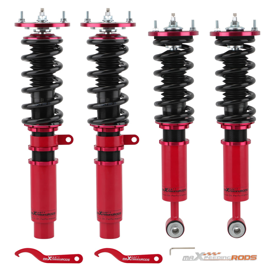 Coilovers 24 Ways Adj. Damper compatible for BMW 5 Series E60 2004-2010 Shocks Absorbers lowering kit