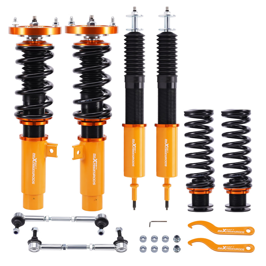 Compatible for BMW 98-05 E46 3 Series Front Coilover Top Upper Mount Camber Plate