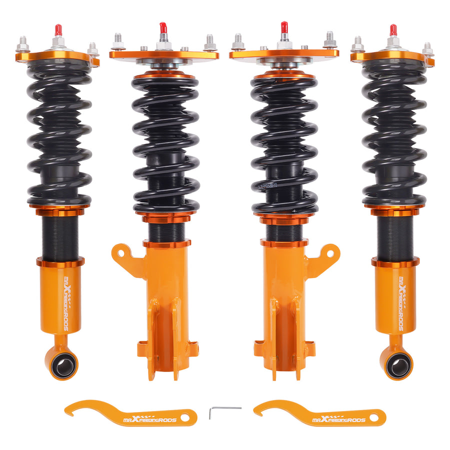 24 Level Damper Coilovers Kit compatible for Mitsubishi Eclipse 2000-2005 Shcok Absorbers