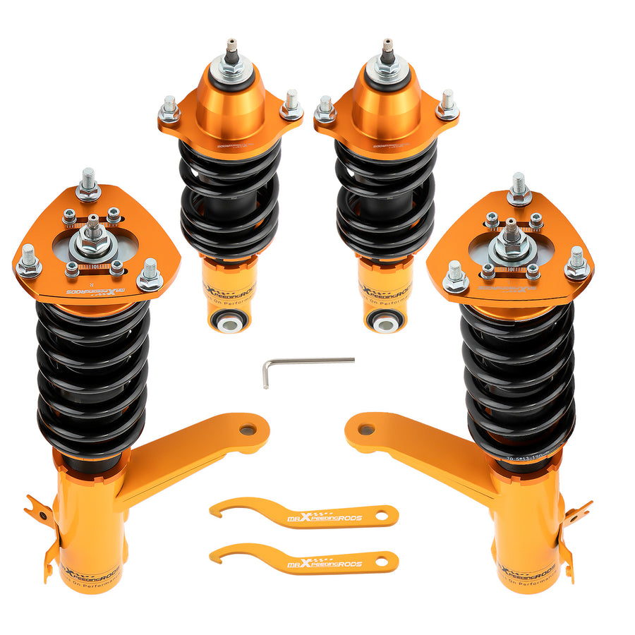 Coilovers 24 Way Damper Shock Kit compatible for Honda Element 2003-2011