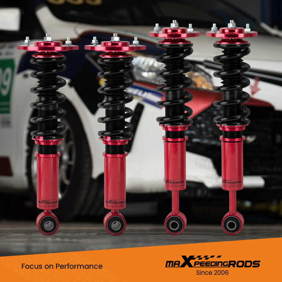 4PC Front Rear Struts compatible for Ford Expedition compatible for Lincoln Navigator 2003 2004 2005 2006 lowering kit