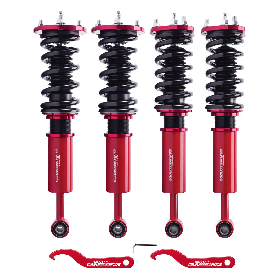 Racing Coilover Suspension Shocks Kits compatible for Lexus 07-11 GS350 06-13 IS250 IS350 lowering kit