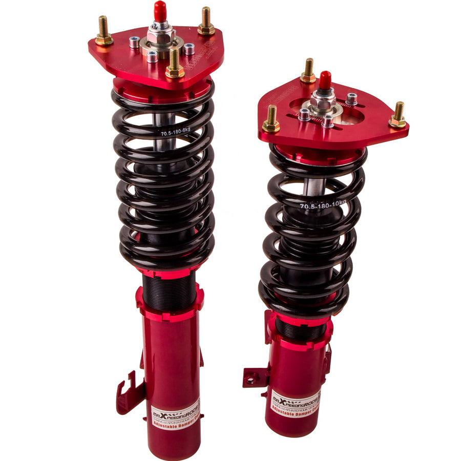 Compatible for Subaru ImprezaGC8 Adjustable Height Force Shock Absorbers Strut Coilovers lowering kit