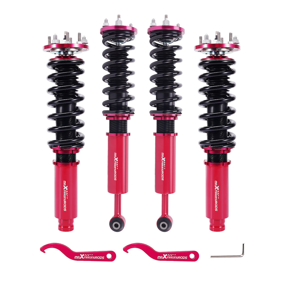 Coilovers 24 Way Damper Struts Shocks Kit compatible for Honda Accord 03-07