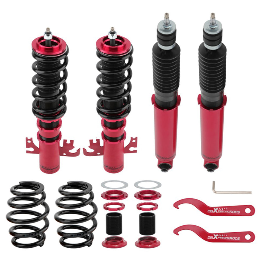 Shock Absorber compatible for Holden VY VT VZ VX 24 Ways adj. Coilover Coil Spring Struts lowering kit