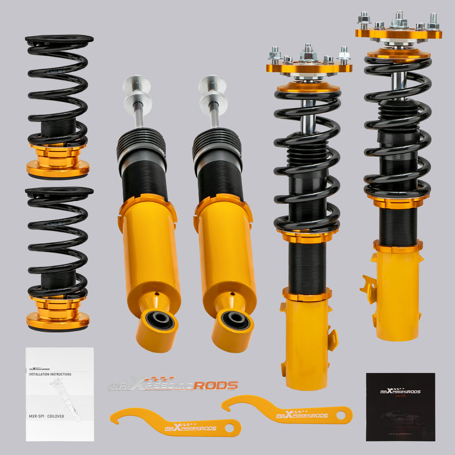 Racing Coilover Struts Shocks compatible for Honda Civic EX LX Sedan 2006-11 Adjustable