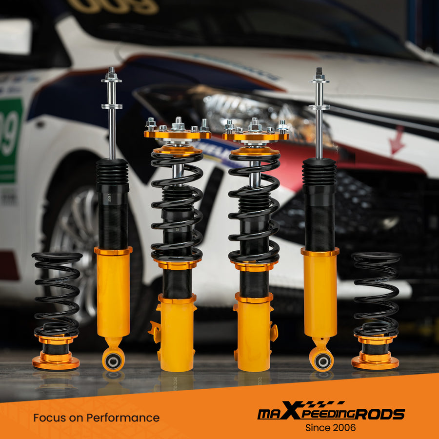 Racing Coilover Struts Shocks compatible for Honda Civic EX LX Sedan 2006-11 Adjustable
