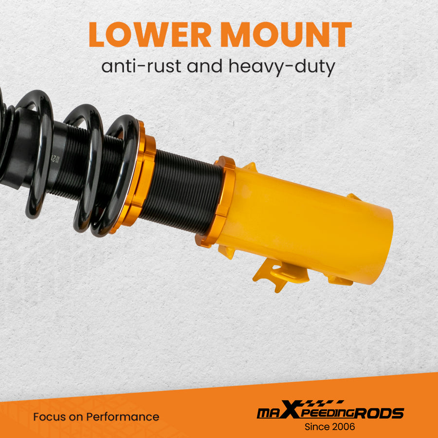 Racing Coilover Struts Shocks compatible for Honda Civic EX LX Sedan 2006-11 Adjustable