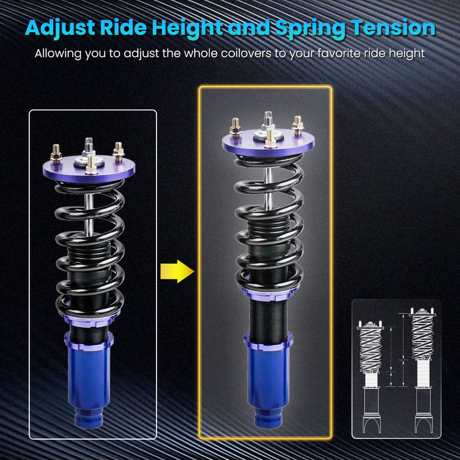 Assembly Coilover KitsCompatible compatible for Honda Accord VIII LX,SE,LX-P sedan CP2 2008-2012 Shock Absorber lowering kit