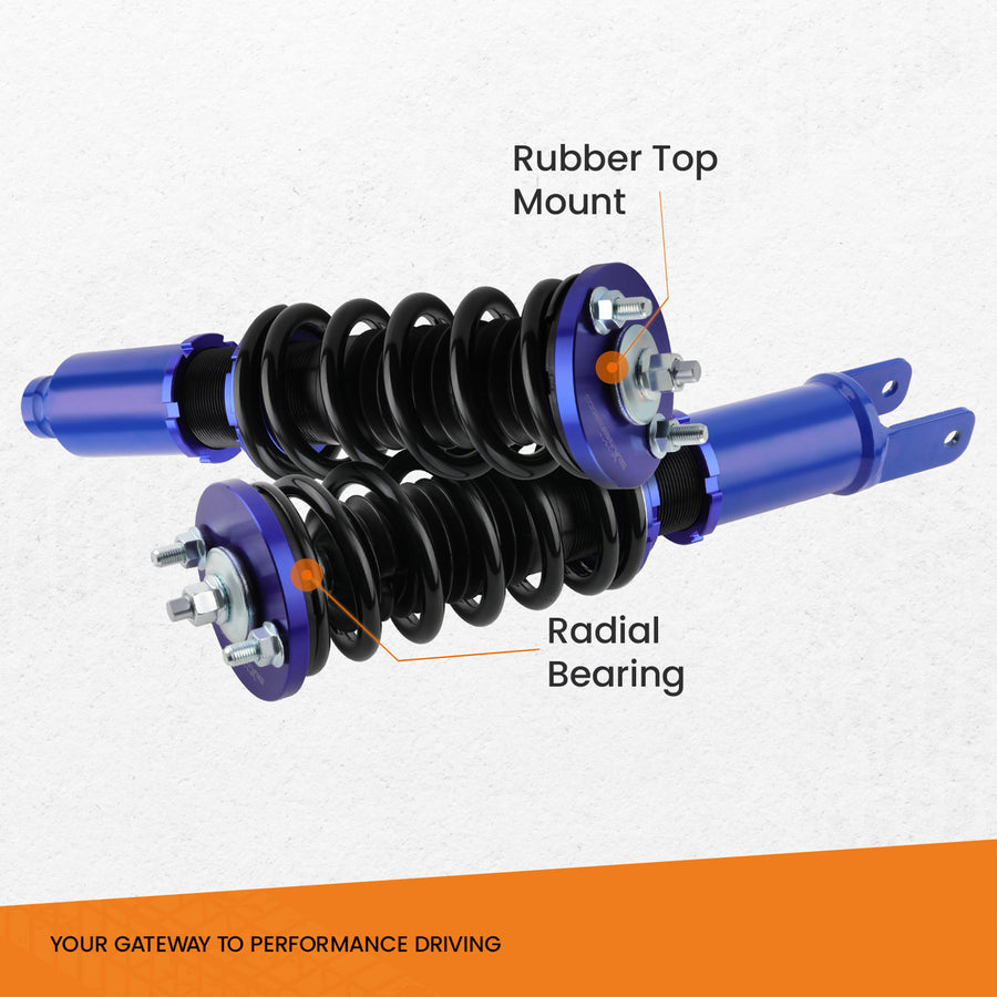 Height Adjustable Coilovers compatible for Honda Civic 92-00 EG EJ EH 94-01 Integra DC DB