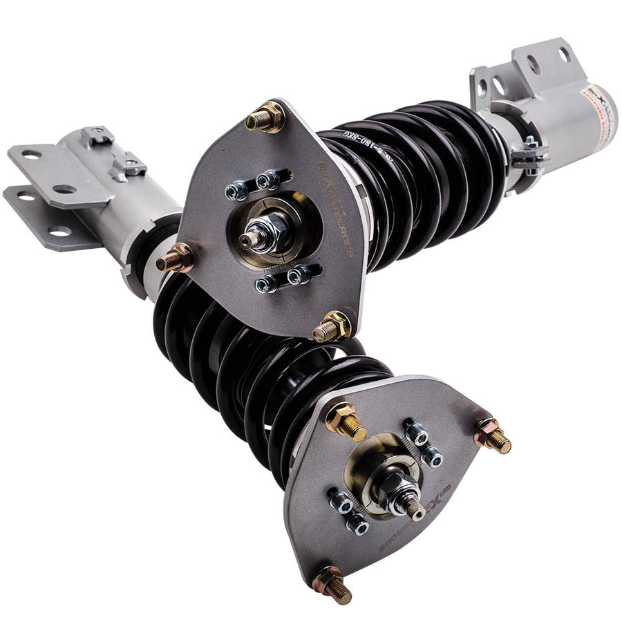 Coilovers Kits compatible for Hyundai Veloster 2012-2018 1.6L Adj. Damper Shocks Grey lowering kit
