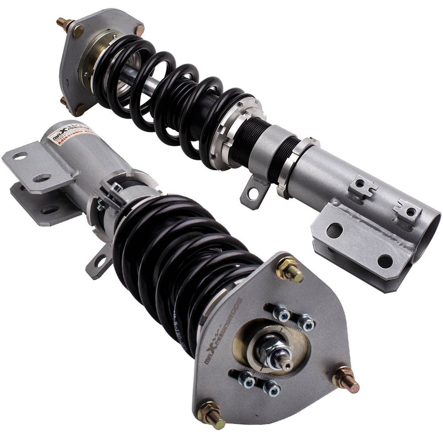 Coilovers Kits compatible for Hyundai Veloster 2012-2018 1.6L Adj. Damper Shocks Grey lowering kit