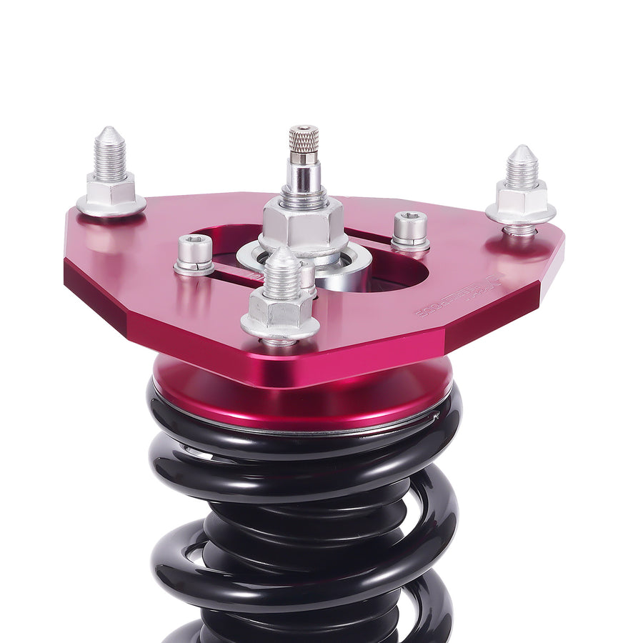 24 Level Damper Adjustable Coilovers 2x Front compatible for Mitsubishi Lancer 2002-2006