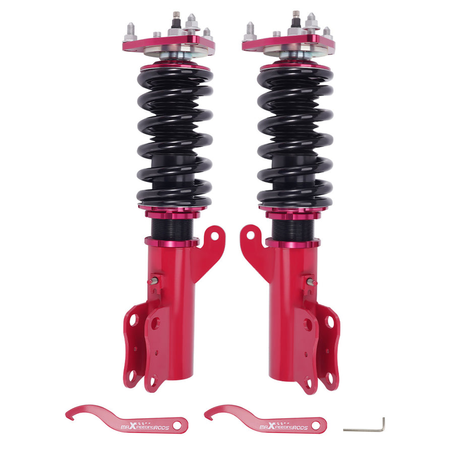 Front Coilovers Shocks Absorbers Kit compatible for Mitsubishi LancerRalliart 2008-2016
