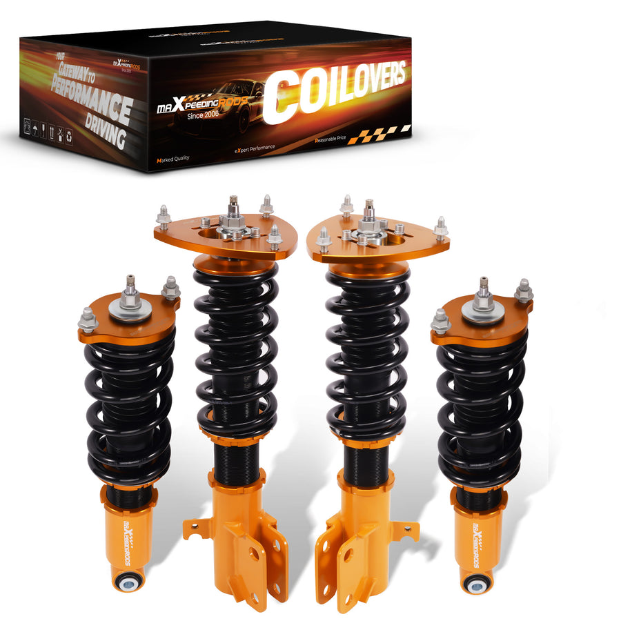 Coilover Lowering Kit 24 Way Damper ADJUSTABLE compatible for Subaru Legacy 2005-2009