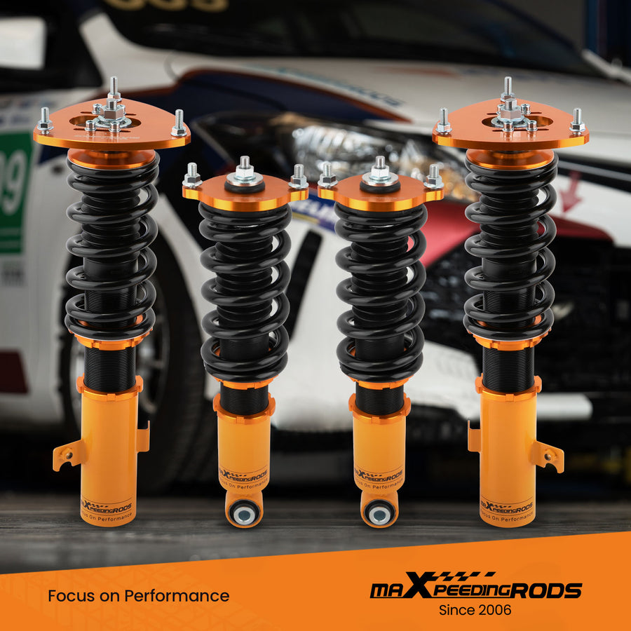 4x Coilovers compatible for Subaru Legacy 2005 2006 2007 2008 2009 BL BP Adj. Height Struts lowering kit