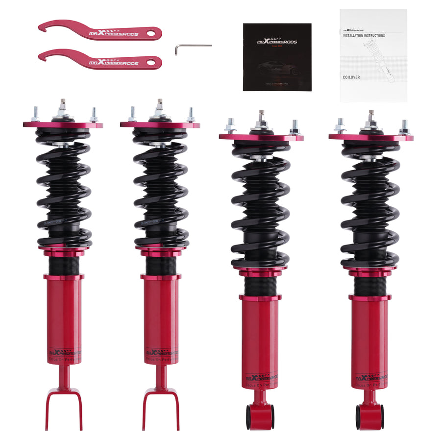 Compatible for Toyota Supra 1992-2000 SC300 SC400 1993-1998 Adj. Damper Coilovers Kits lowering kit
