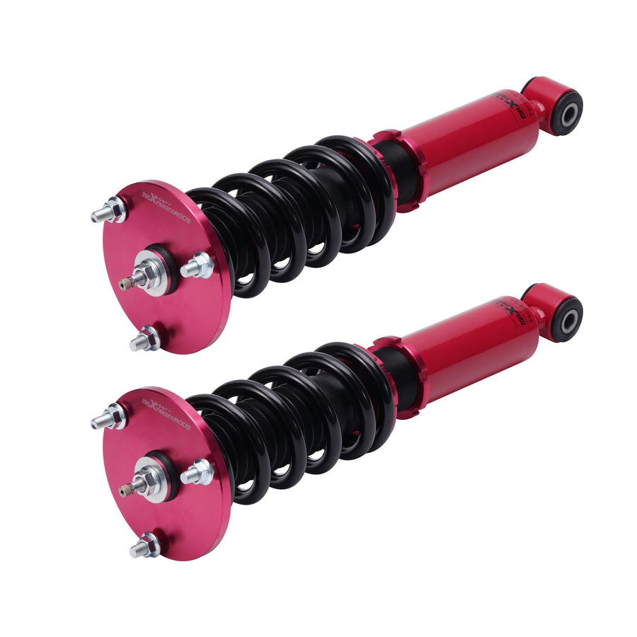 Front Coilovers 24-Way Damper Adjustable Strut compatible for Lexus SC300 SC400 1992-2000