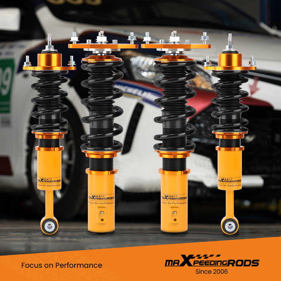 Coilovers Suspension Kits compatible for Mitsubishi Lancer LS Sedan 2002-06 2.0L Adj Damper lowering kit