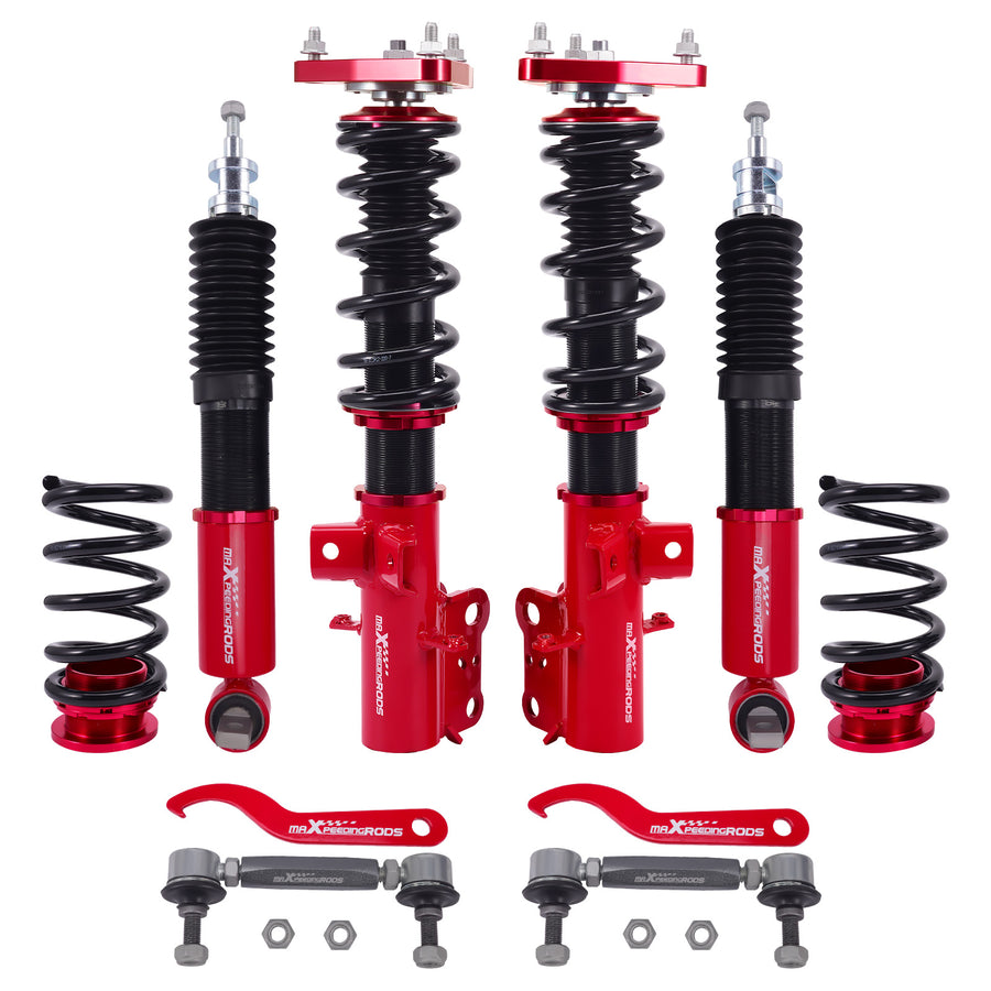 Full Coilovers Adjustable Lowering Kit compatible for Ford Mustang 2015-2023
