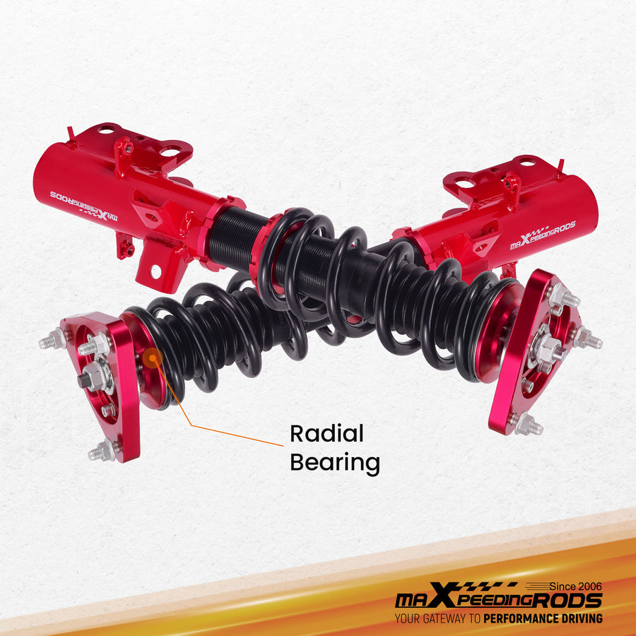 Full Coilovers Adjustable Lowering Kit compatible for Ford Mustang 2015-2023