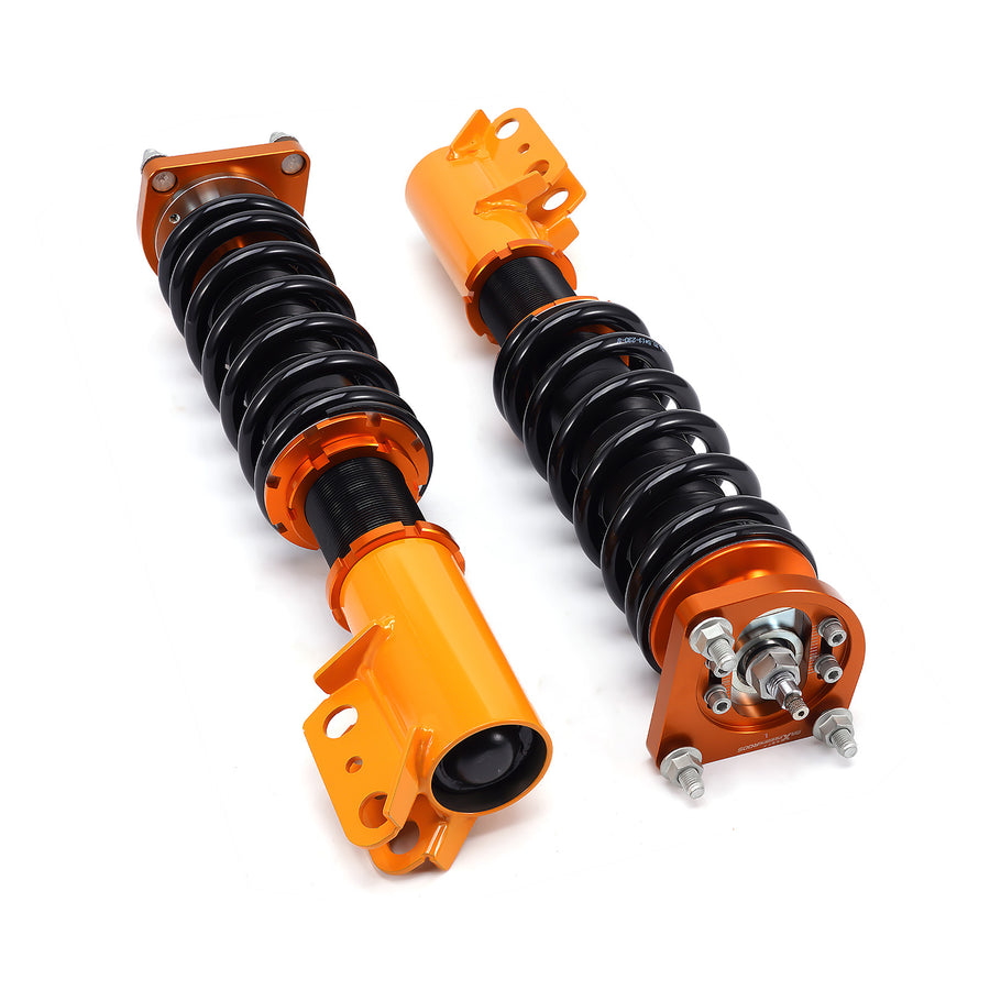 24 Level Damper Adjustable Coilovers Lowering Kits compatible for Ford Mustang 4th 94-04