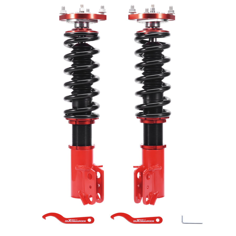 2x Front Coilovers Kit compatible for Ford Mustang 1994-2004 Adjustable Damper Shock Struts