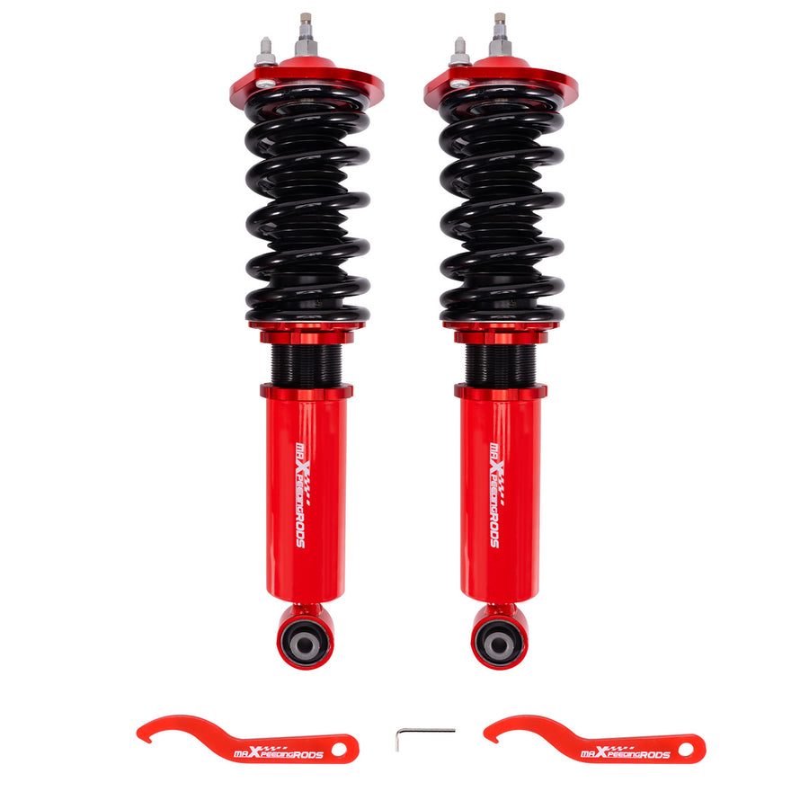 Rear Coilovers 24 Way Damping Adjustable Lowering Kit compatible for Mazda Miata 1990-2005