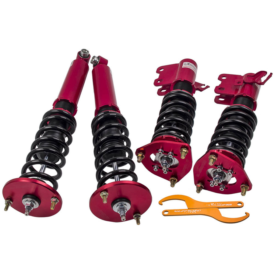 Coilovers compatible for Nissan 94-98 240SX s14 coilovers Silvia Adj. Damper Racing Kits Shocks lowering kit