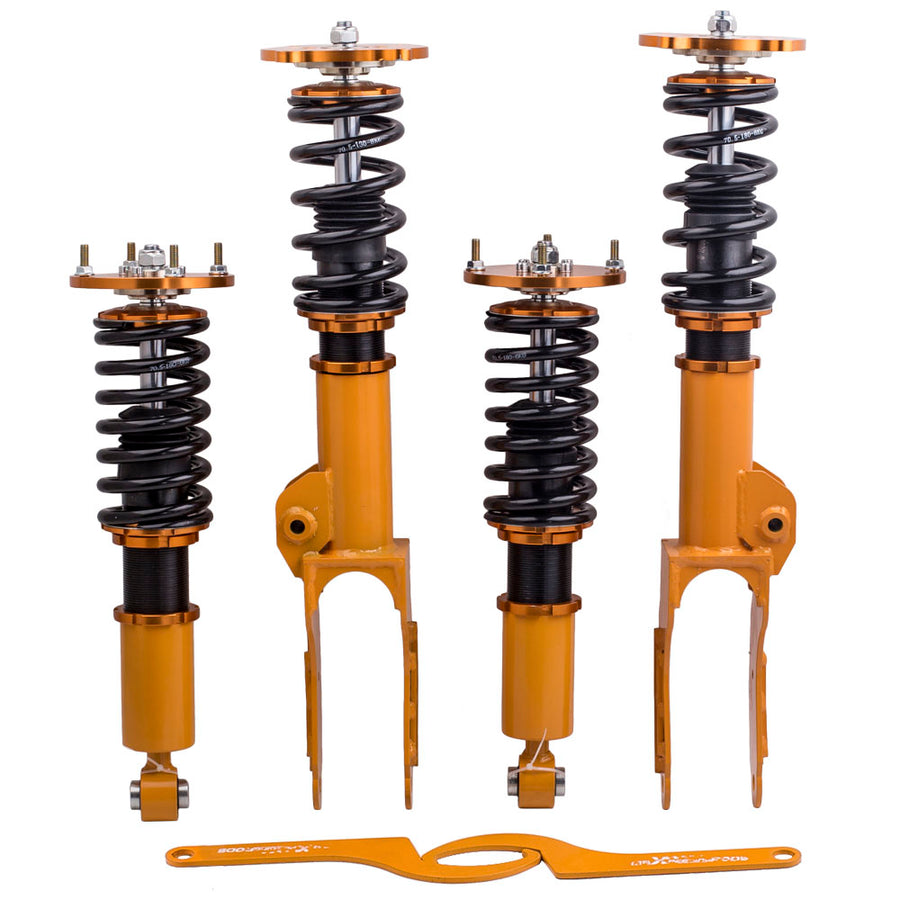 Coilovers Shocks Lowering Kit compatible for Porsche Cayenne Turbo Sport 2008-2010 4.8L