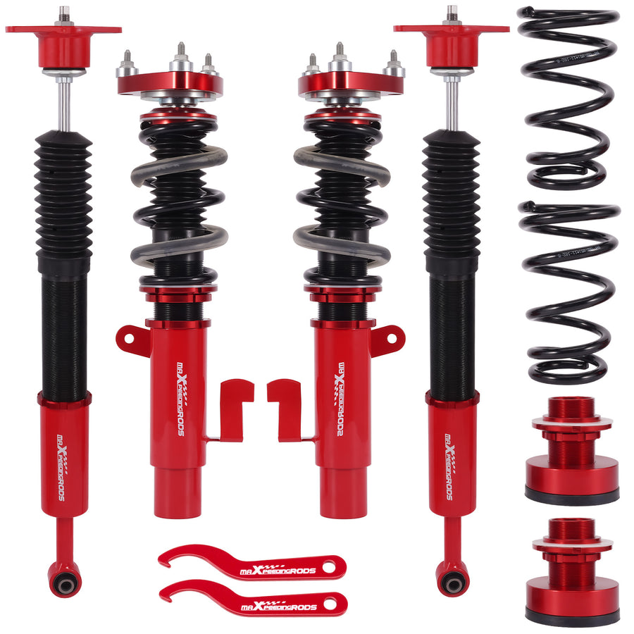 Coilovers Shocks Struts compatible for Volvo S40 V50 compatible for FWD 2005-2012