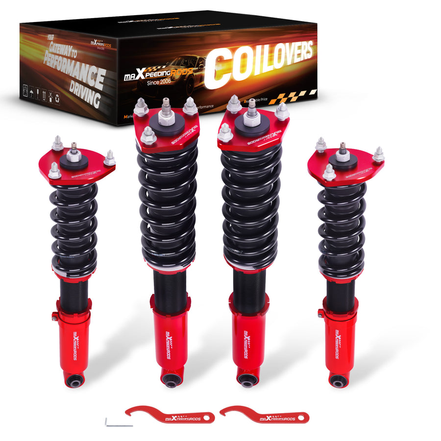 Coilovers Lowering Kit 24 Level Damping compatible for Lexus SC430 2001-2010