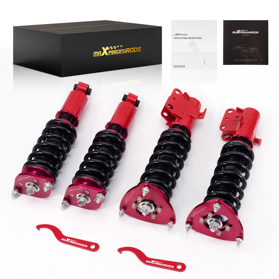 Coilovers Lowering Kit compatible for Subaru WRX STI 2008-14 Adj. Height