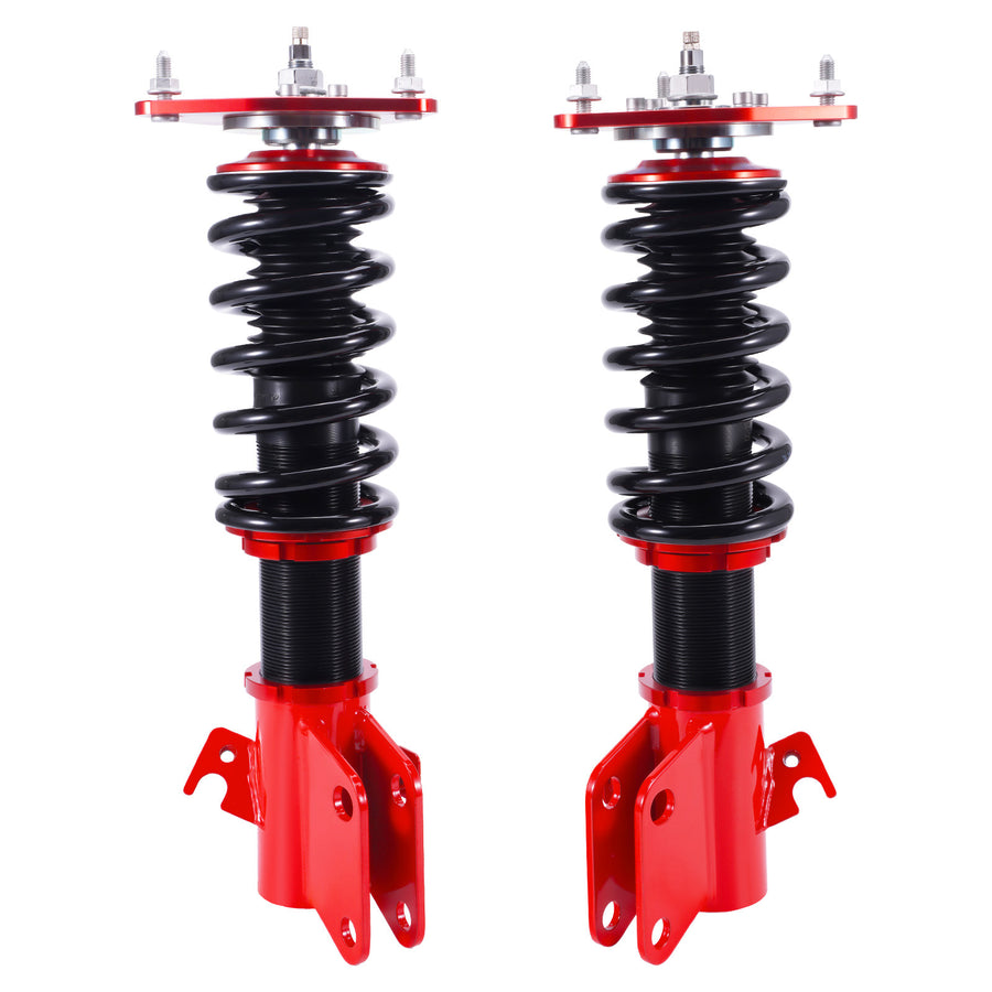 Front Coilovers 24 Way Damping Shock compatible for Subaru Impreza WRX 02-07 compatible for Forester 03-08