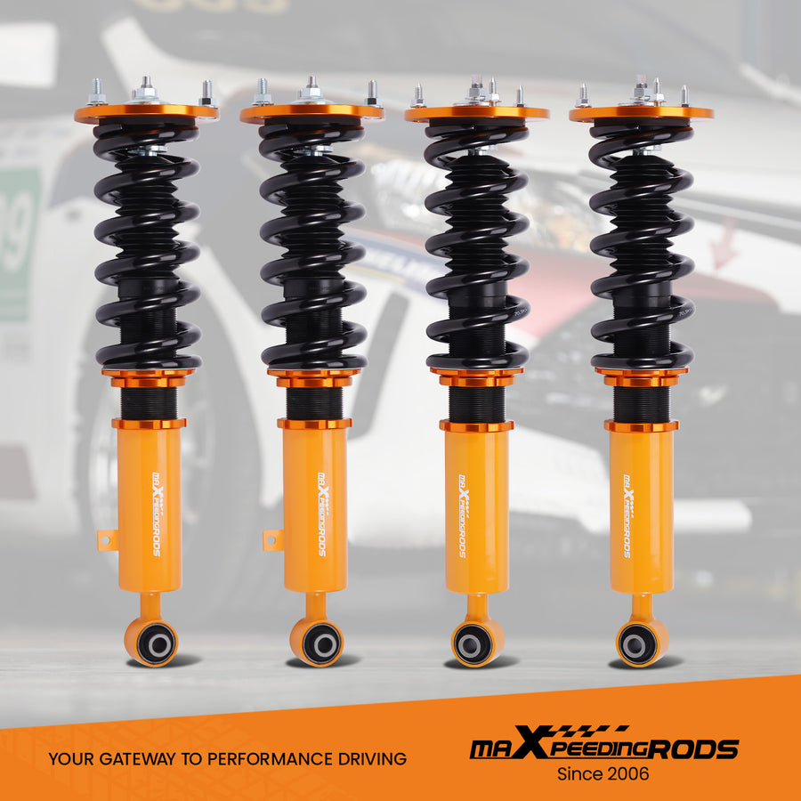 Compatible for Toyota Supra JZA70 MA70 GA70 86-92 Shock Absorbers Height Adjustable Coilovers lowering kit