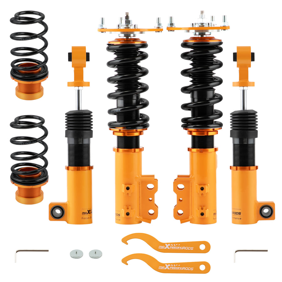 Adj. Damper Adjustable Coilovers Kit compatible for Hyundai Veloster 12-18 lowering kit