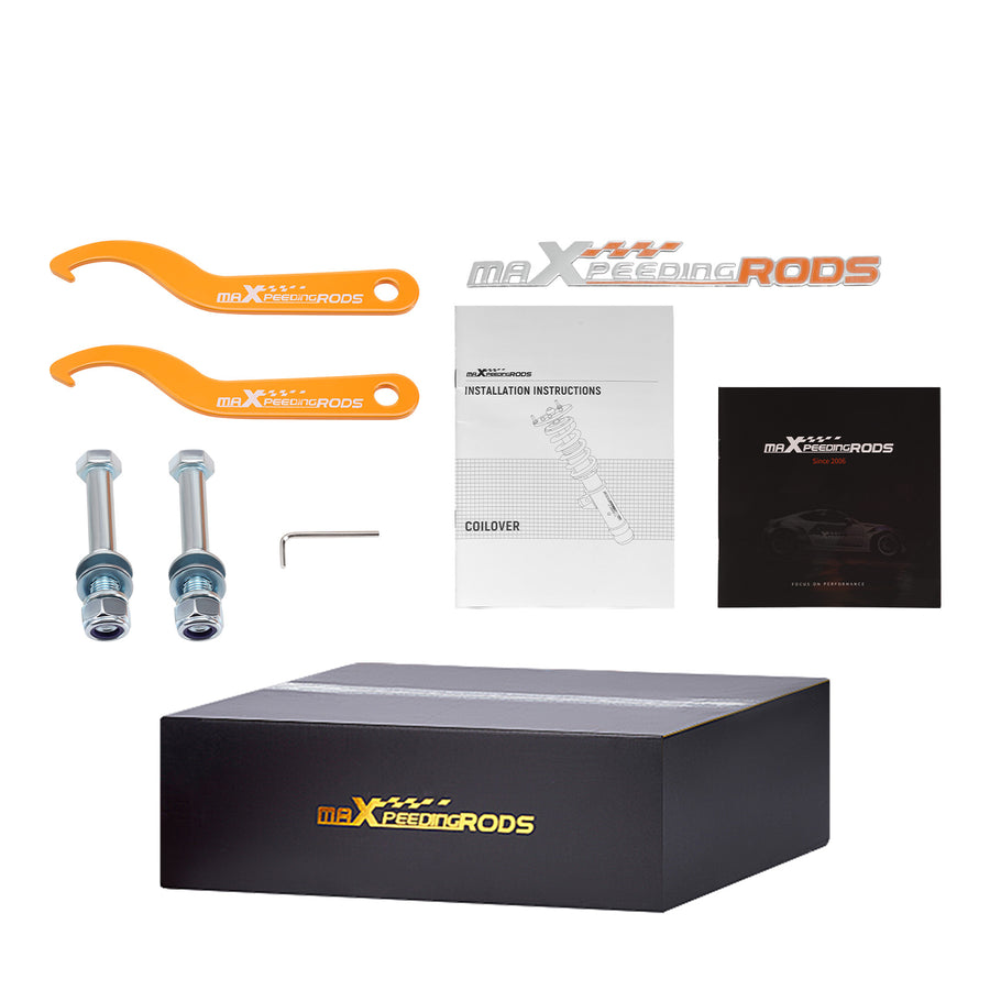 Adjustable Coilovers Lowering Kit compatible for Jaguar XF 09-15 Front Fork